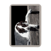 English Pointer Magnet - "Sophie" (Vertikal)