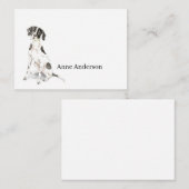 English Pointer Mitteilungskarte (Vorne/Hinten)