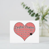 English Pointer Paw Prints Hunde Humor Postkarte (Stehend Vorderseite)