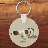 English Pointer Schlüsselanhänger (Vorderseite)