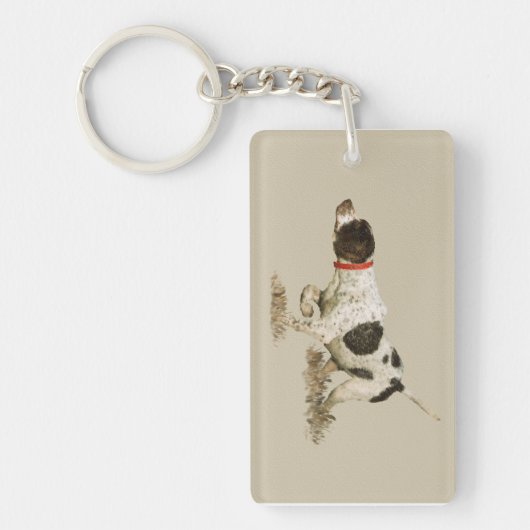 English Pointer Schlüsselanhänger (Vorderseite)