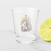 English Pointer Schnapsglas (Rückseite)