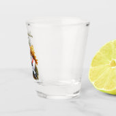 English Pointer Schnapsglas (Rechts)