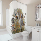 English Pointer Throw Pillow Duvet Cover Duschvorhang (Beispiel)