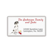 English Pointer Toys Zuhause Rücksendeadresse Adressaufkleber (Vorne)