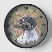 English Pointer Uhr (Vorderseite)