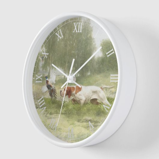 English Pointer Uhr (Winkel)