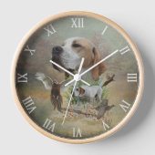 English Pointer Uhr (Vorderseite)