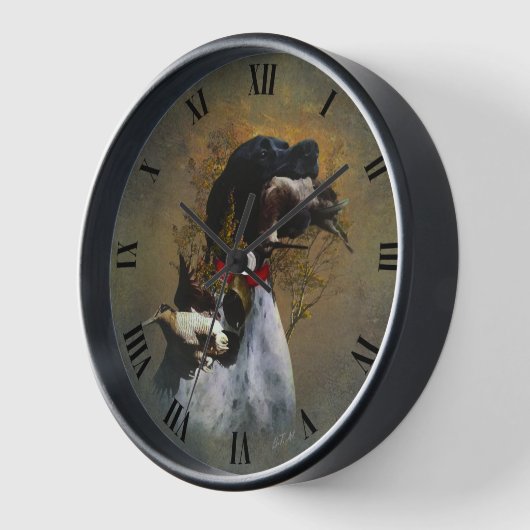 English Pointer Uhr (Winkel)