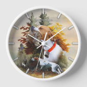 English Pointer Uhr (Vorderseite)