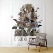 English Pointer Wandteppich (Beispiel)