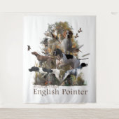 English Pointer Wandteppich (Vorderseite)