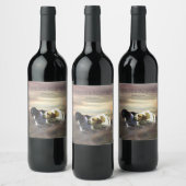 English Pointer Weinetikett (Flaschen)