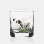 English Pointer Whiskyglas (Rückseite)