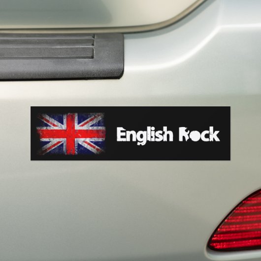 English Rock Autoaufkleber (Auf Auto)