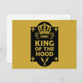 English Royal Coronation King Charles Postkarte (Vorne/Hinten)