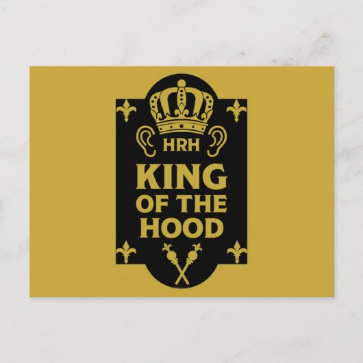 English Royal Coronation King Charles Postkarte (Vorderseite)