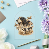English Setter  Acryleinladungen (Insitu (Hochzeit))