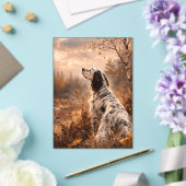 English Setter Acryleinladungen (In Situ (Hochzeit))