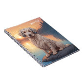 English Setter am See Notizblock (Rechte Seite)
