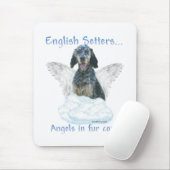 English Setter Angel Mousepad (Mit Mouse)