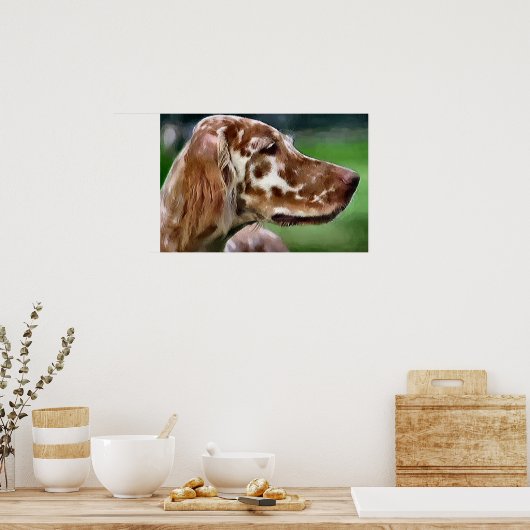 English Setter Art Prints Poster (Küche)