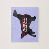 English Setter BESTE FREUNDIN Puzzle (Vertikal)