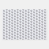 English Setter Blue Belton Malerei Hund Art Geschenkpapier Set (Vorderseite 2)