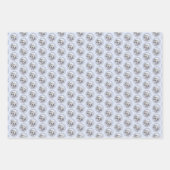English Setter Blue Belton Malerei Hund Art Geschenkpapier Set (Vorderseite)
