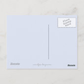 English Setter Blue Belton Malerei Hund Art Postkarte (Rückseite)