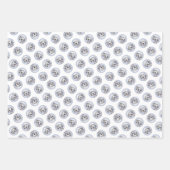 English Setter Blue Belton Painting Pet Dog Art Geschenkpapier Set (Vorderseite 2)