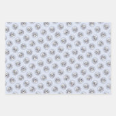 English Setter Blue Belton Painting Pet Dog Art Geschenkpapier Set (Vorderseite)