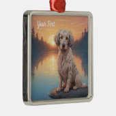 English Setter by Lake Ornament Aus Metall (Rechts)