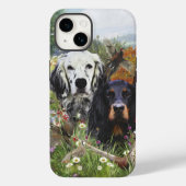 English Setter Case-Mate iPhone Hülle (Rückseite)