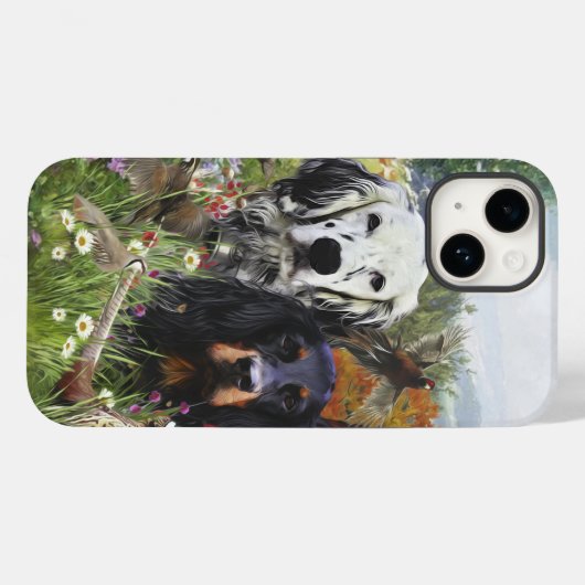 English Setter Case-Mate iPhone Hülle (Rückseite (Horizontal))