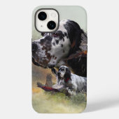 English Setter Case-Mate iPhone Hülle (Rückseite)