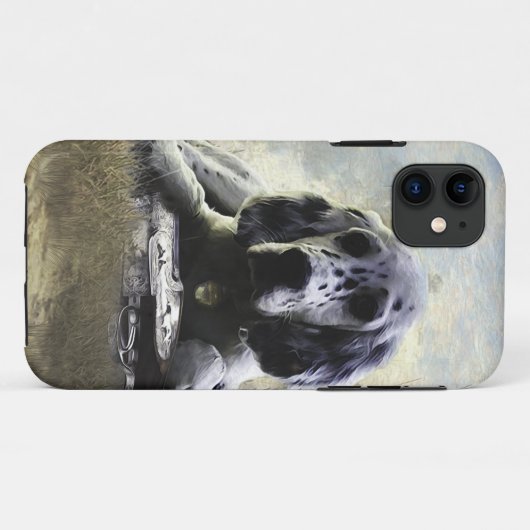 English Setter Case-Mate iPhone Hülle (Rückseite (Horizontal))