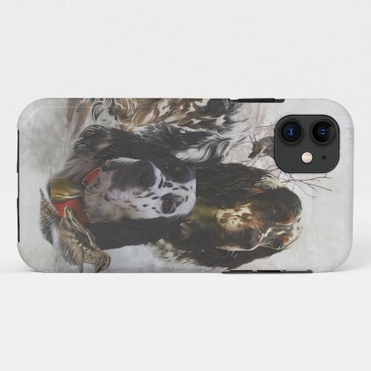 English Setter Case-Mate iPhone Hülle (Rückseite (Horizontal))