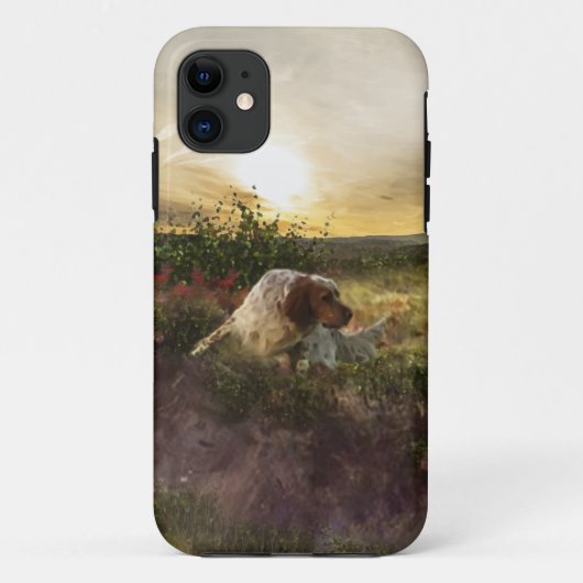 English Setter Case-Mate iPhone Hülle (Rückseite)