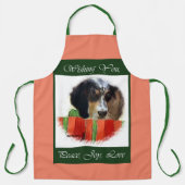 English Setter Christmas Geschenke Schürze (Vorderseite)