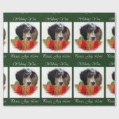 English Setter Christmas Geschenkpapier (Flach)