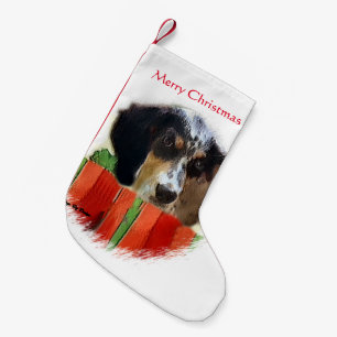 English Setter Christmas Kleiner Weihnachtsstrumpf