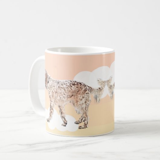 English Setter Coffee Mug Kaffeetasse (Vorderseite Links)