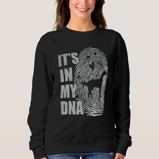 English Setter DNA Dog Mom Dad Dog Sweatshirt (Vorderseite)
