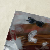 English Setter Dog Weihnachtsfest Strandtuch (Beispiel)