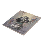 English Setter Fliese (Seite)