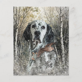 English Setter  Flyer