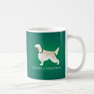 English Setter Frohe Weihnachtsgestaltung Kaffeetasse