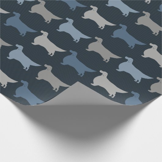 English Setter Geschenkpapier (Ecke)