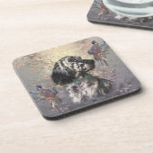 English Setter Getränkeuntersetzer (Linke Seite)